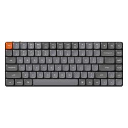  Keychron Keychron K3 Max RGB vezetk nlkli mechanikus billentyzet, alacsony profil, piros kapcsol (fekete) [K3M-H1].