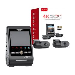  Viofo VIOFO A229 PRO 3CH 4K + 2K + 1080P WiFi, GPS
